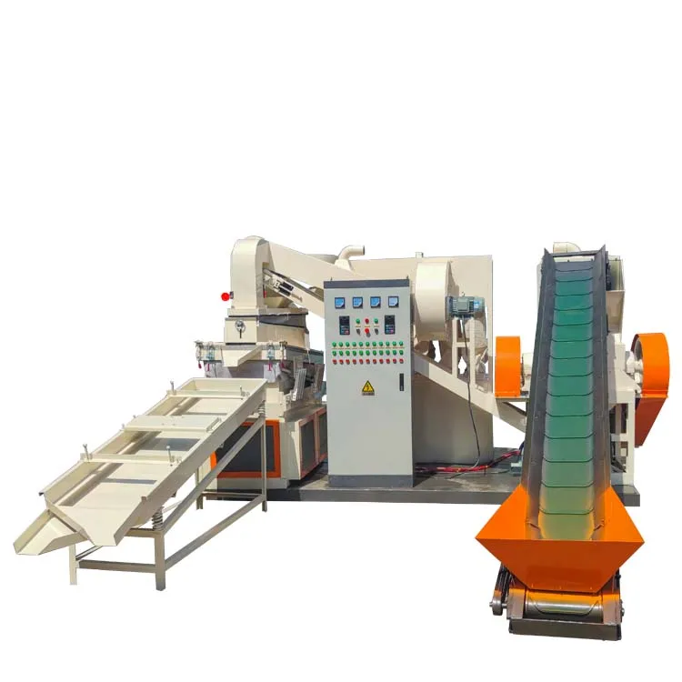 Factory Directly Sale Small Capacity Cheaper Price Copper Wire Recycling Equipment Cable Granulator Copper Granulator Separator