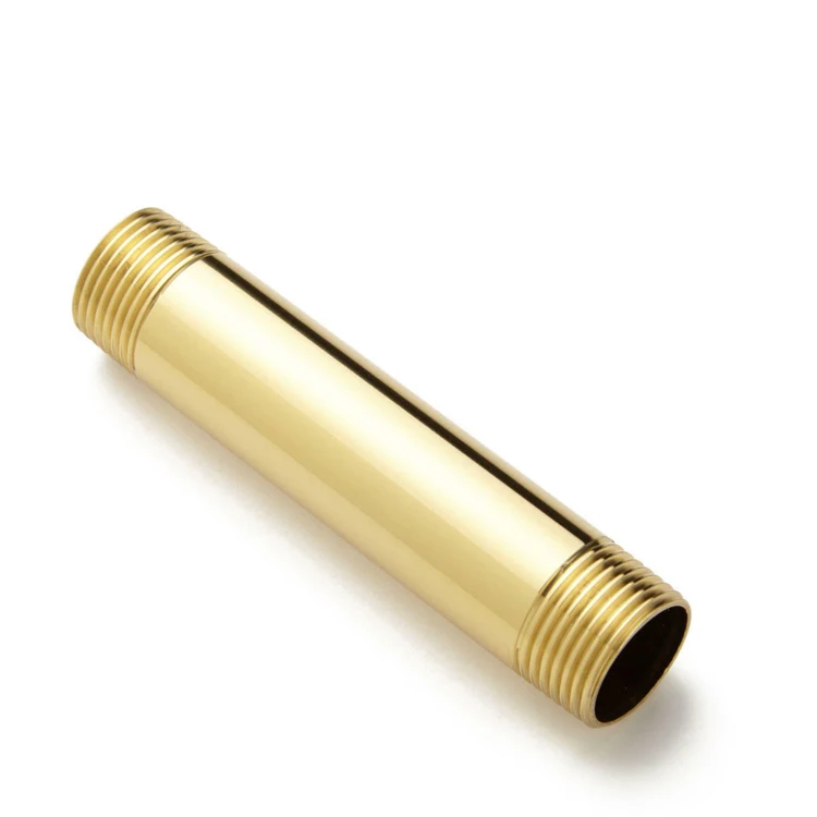 Custom 1/8 1/2 3/4 1 inch Threaded Fitting IPS NPT Pipe Nipple