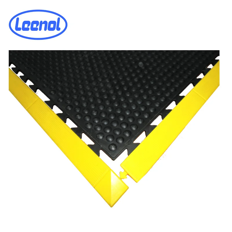 Leenol Esd Rubber Floor Mat anti-fatigue rubber mat