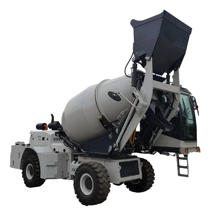Hot Sale New Self-Loading Concrete Mixer  2cbm 3.5 cbm 4 cbm 6.5 cbm EPA/Euro5/CE  Pump Engine Motor Gearbox Gear
