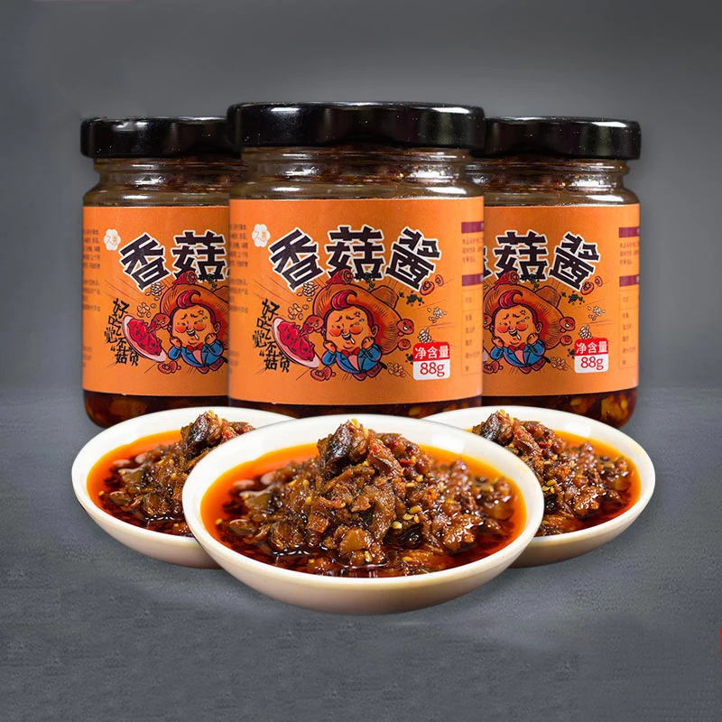 ISO22000 Certified Seasoning Sauce Bottle Cooking Sauce Noodle Seasoning Mushroom Sauce