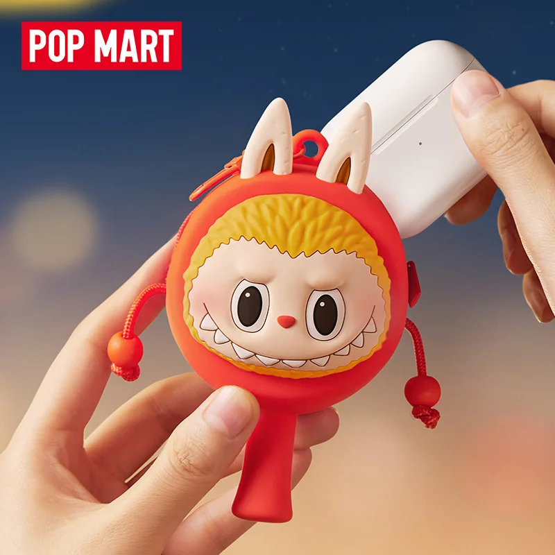 Hot Selling Wholesale bubble Mart THE MONSTERS Come To This Fun Rattle Earphone Bag LABUBU