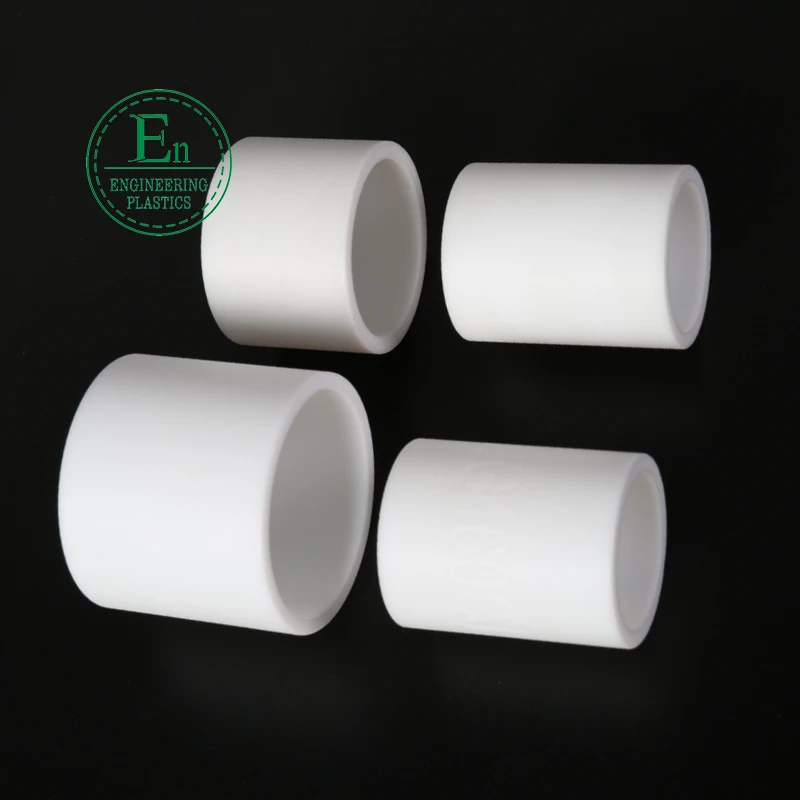 Custom Self Lubricating Ptfe Peek Nylon Flange Bushing Plastic Bearing Bush Screw Shaft Sleeve Tube Pipe Bushings Manufacturing