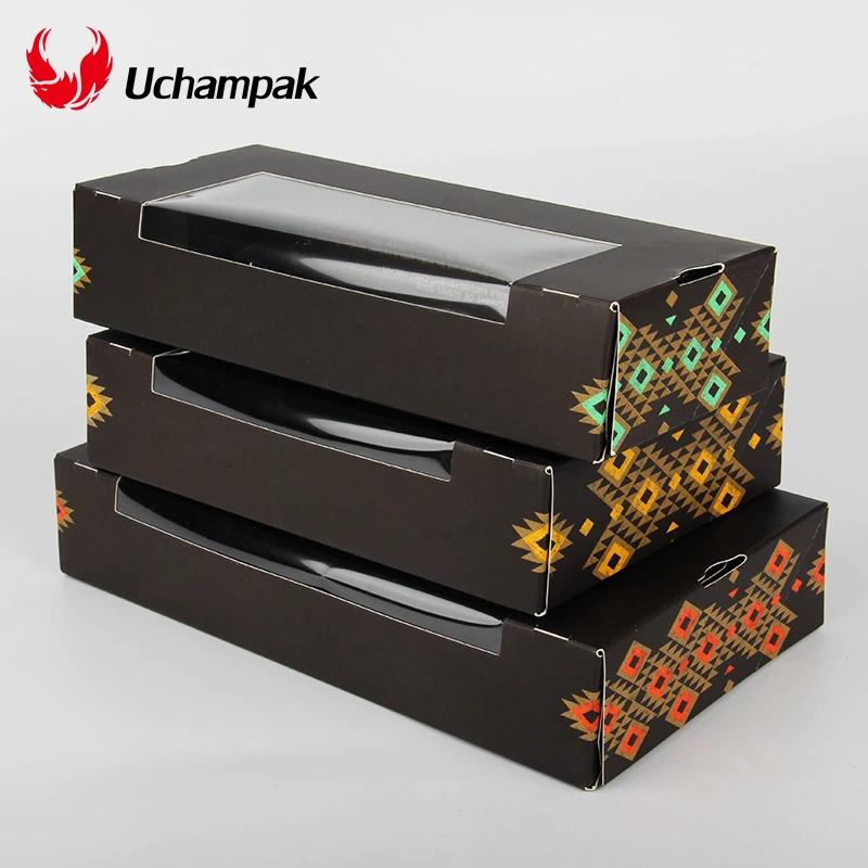 Sushi box with window disposable paper box, foldable flat sushi box suitable for sushi