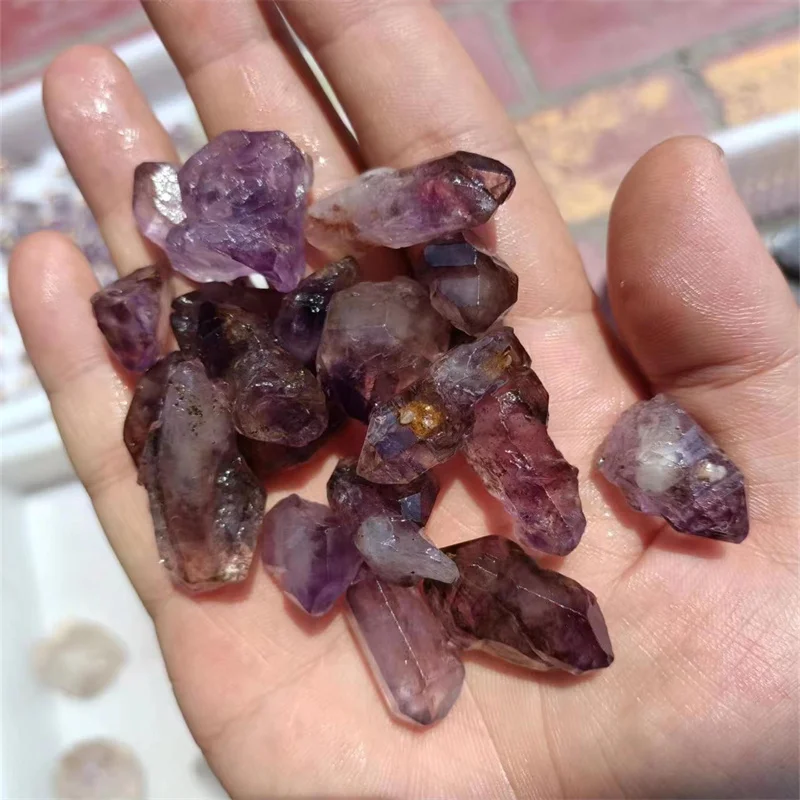 natural high grade crystals minerals wholesale raw healing spiritual stones Super seven Crystal rough stone for gift