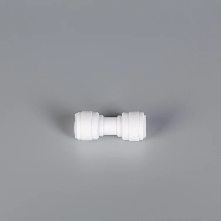 High quality 1/4-1/4 Straight Push Water Filter Connect Quick Plastic Fitting Connector