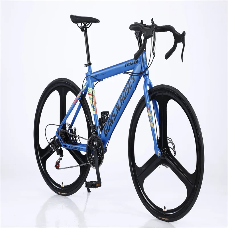 22-Inch Dual Suspension Full MTB Racing Road Bike Student Cycling Bicycle with Steel Fork and Horns Bell Low Price