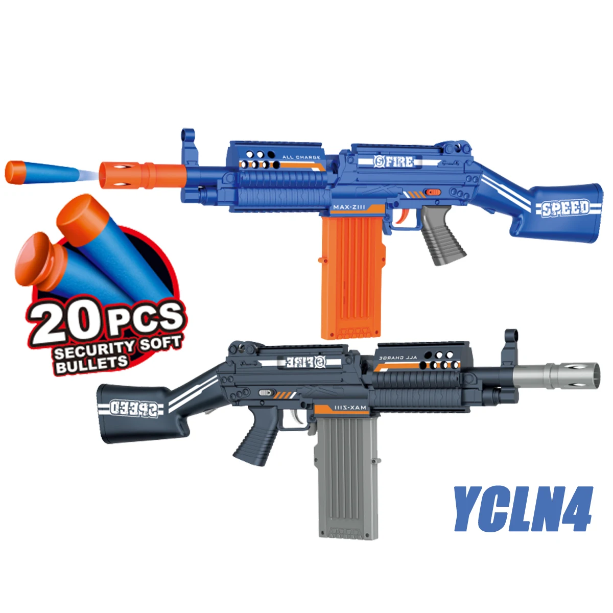 DIY Assemble EVA Soft Simulation Toy Gun For Boys Electric Foam Dart Blaster Set with Sound Electric soft bullet gun