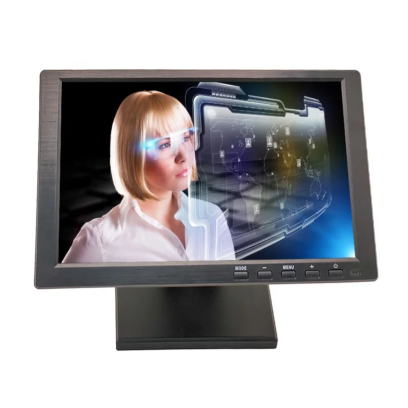 Hot selling 10.1 inch lcd ips panel 1280 * 800 USB port touch capacitive touch screen monitor VGA HD signal input