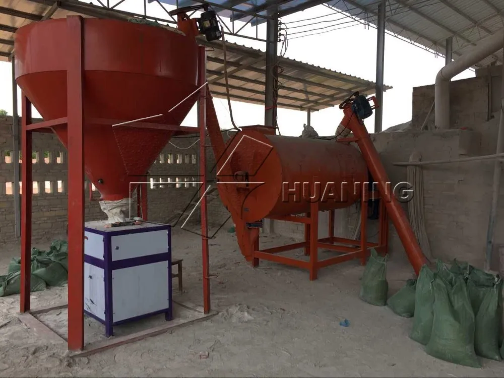 Durable Dry Mortar  production line concrete masonry mortar 3-6t/h for Sale