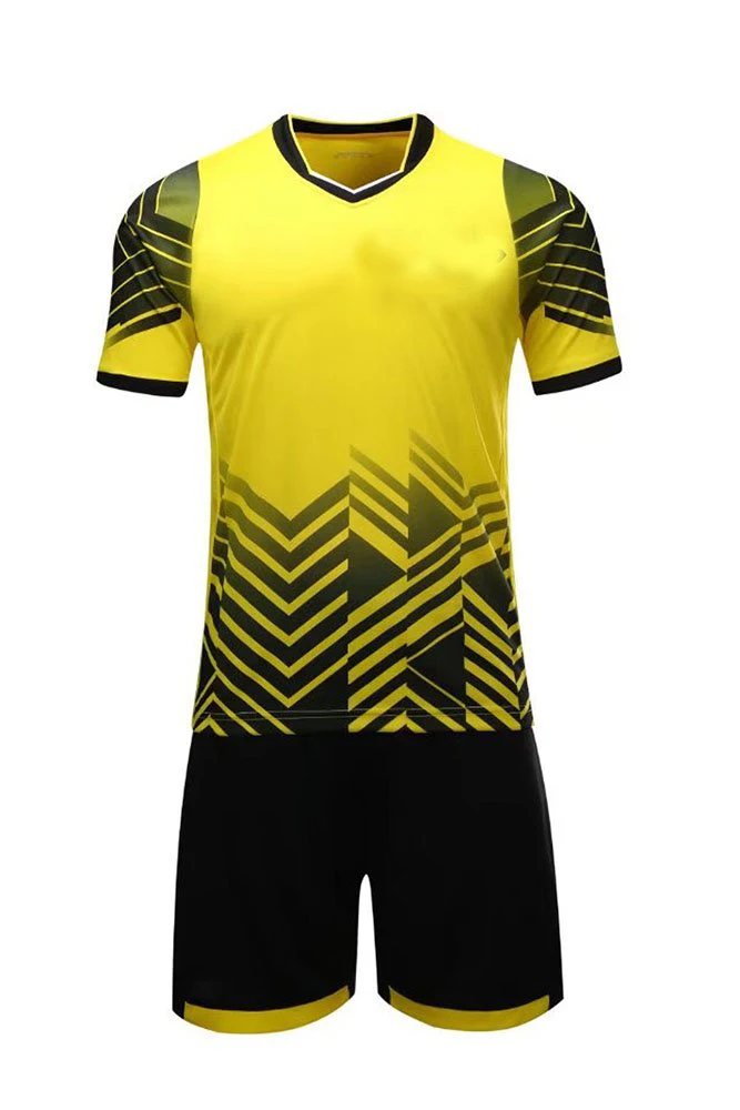 OEM Wholesale Custom Design Sublimation Printed Soccer Wear Football Jersey Sets  Green Soccer Uniform