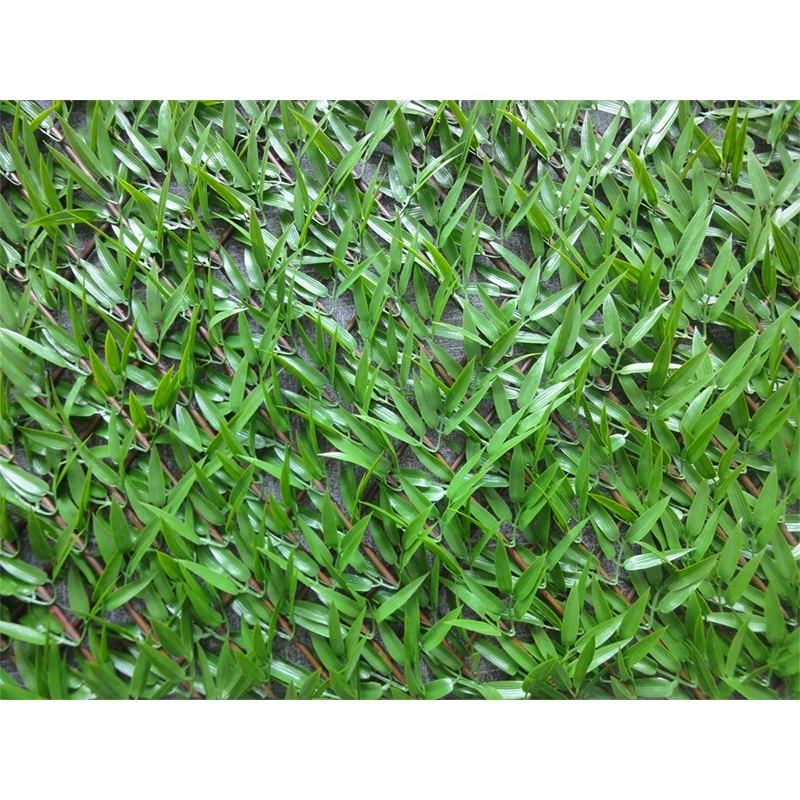 Minzo Wholesale Decorative Garden Artificial Green Wall Bamboo Fence