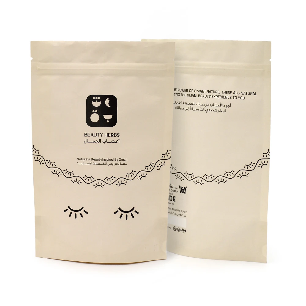 Stand Up Zipper Bag Food Grade Packaging Pouch Factory Supply High Quality Laminated Packaging Snack Food Pouch