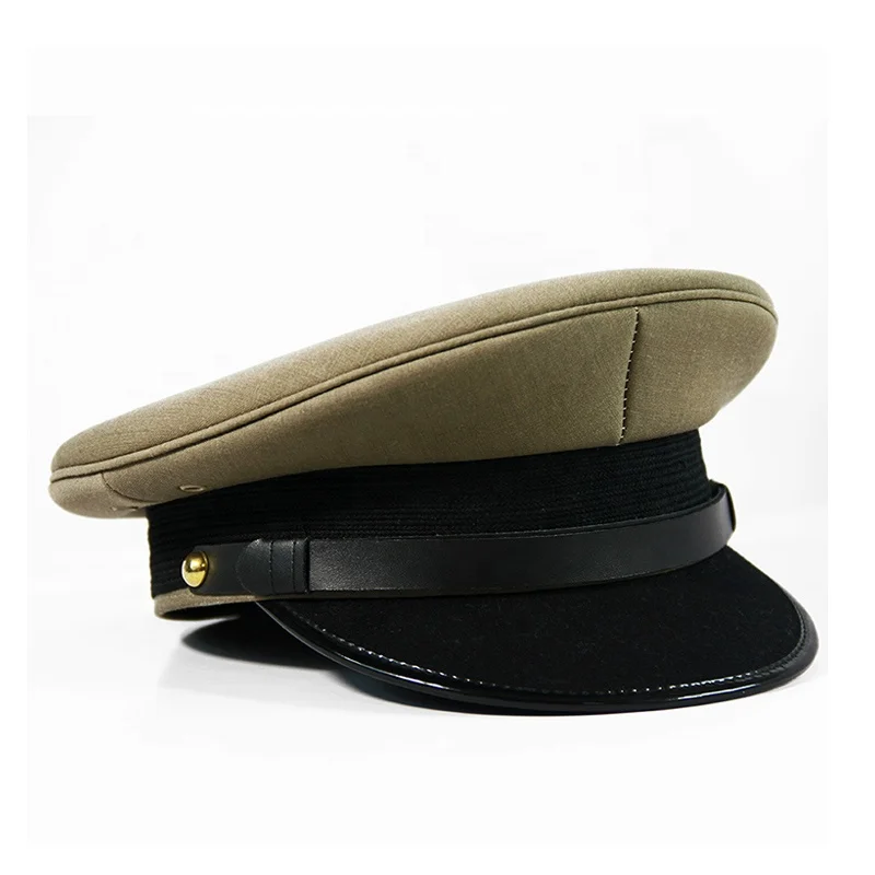 Wholesale customized military cap  custom peaked cap polit cap
