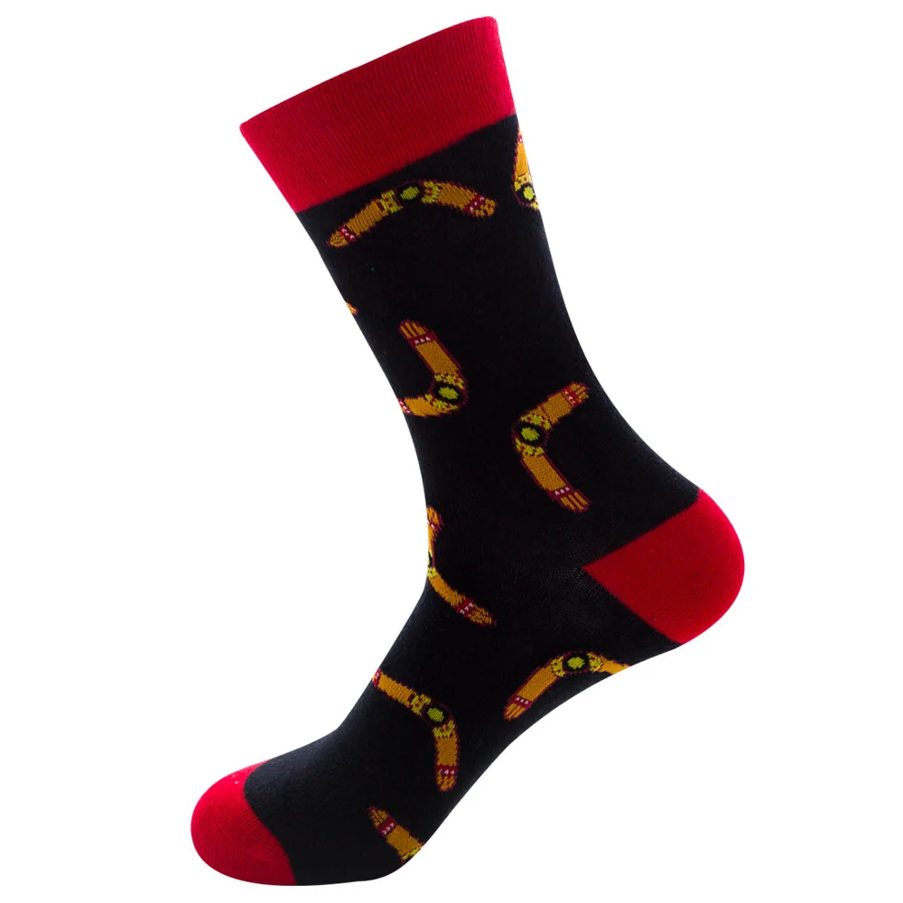 Manufacturer Wholesale Custom logo available  happy for women beach sock Stock Socks