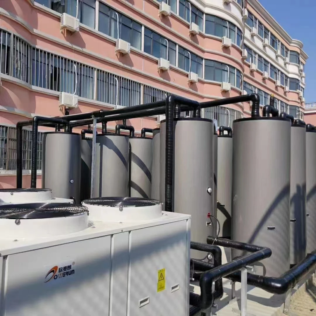 200L 300L 400L 500L   Multi-function  Tank  Air Source Heat Pump Water Tank with stainless steel Coil