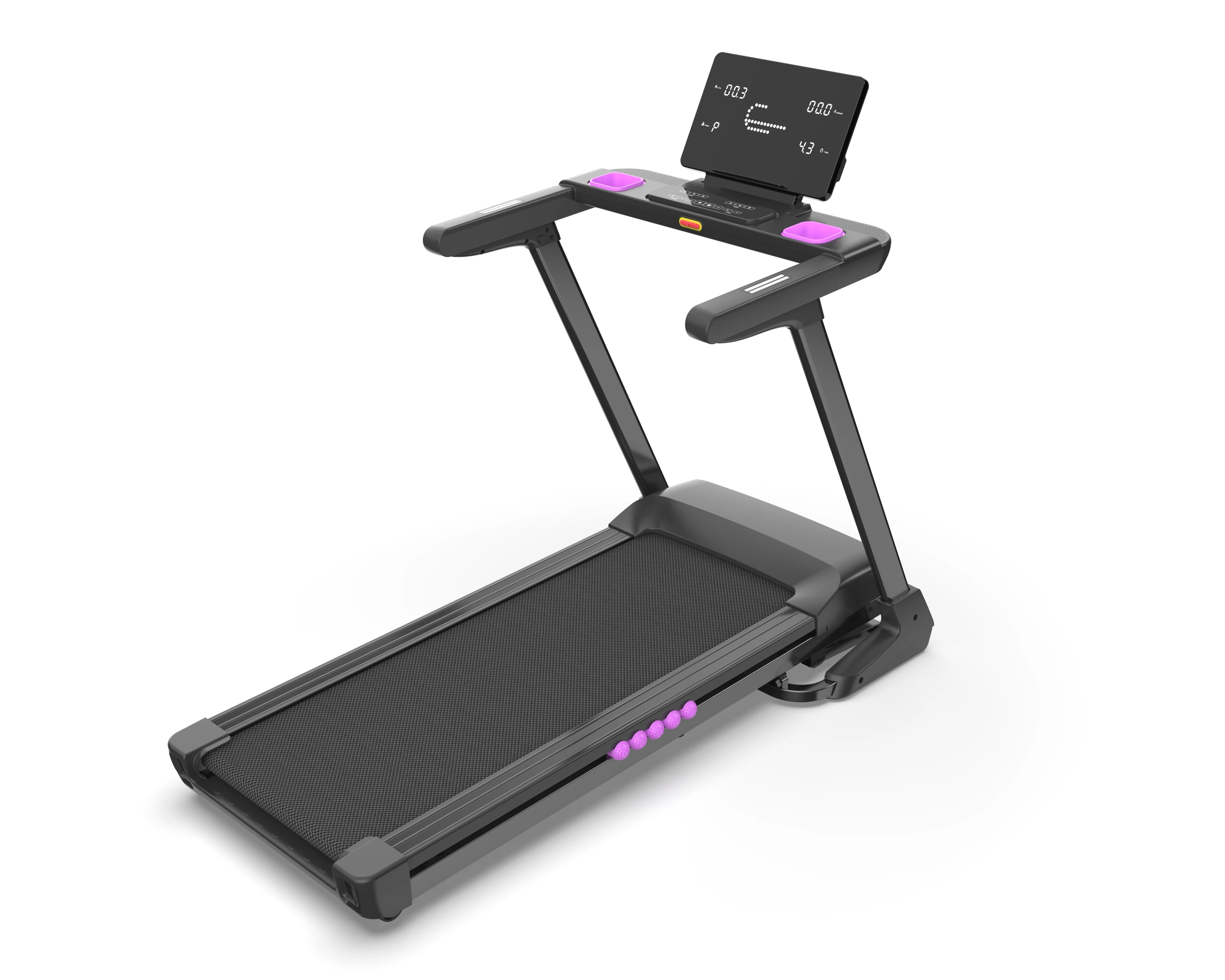 Hot Selling New semi commercial gym treadmill  incline Hd Digital Display Home Treadmill folding running machine
