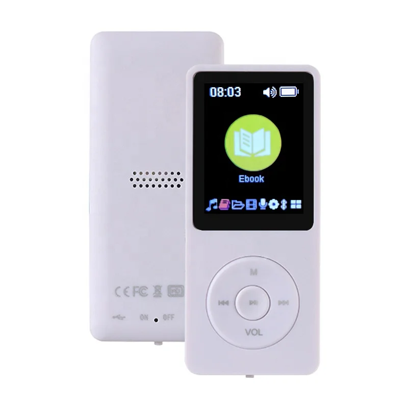 Digital mini audio reproductor mp3 music player portable walkman with speaker with display