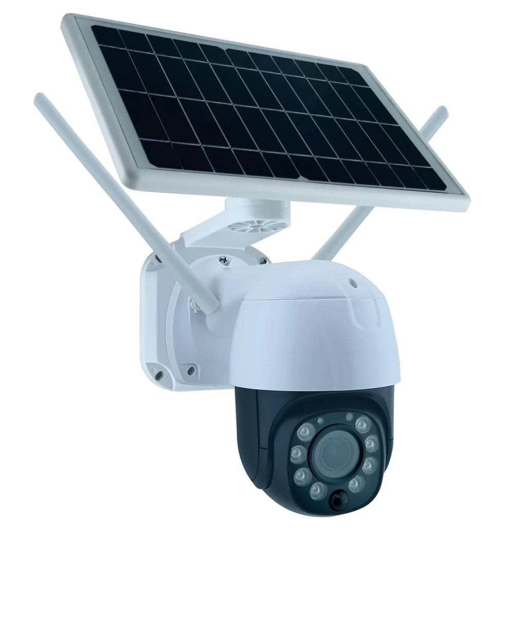 Rehent IP66 5MP 5x Optical Automatic Tracking Infrared Night Vision 15000mAh Rechargeable Battery 8W Solar Panel PTZ CCTV Camera