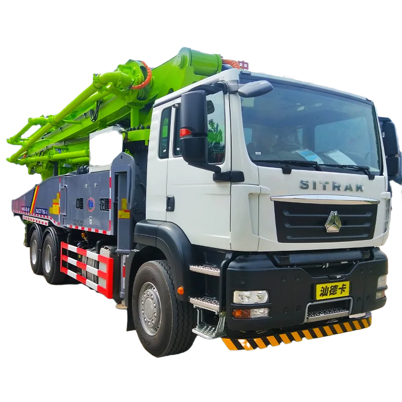 Factory Design 52X-5RZ truck mounted concrete boom pump Truck for Sale
