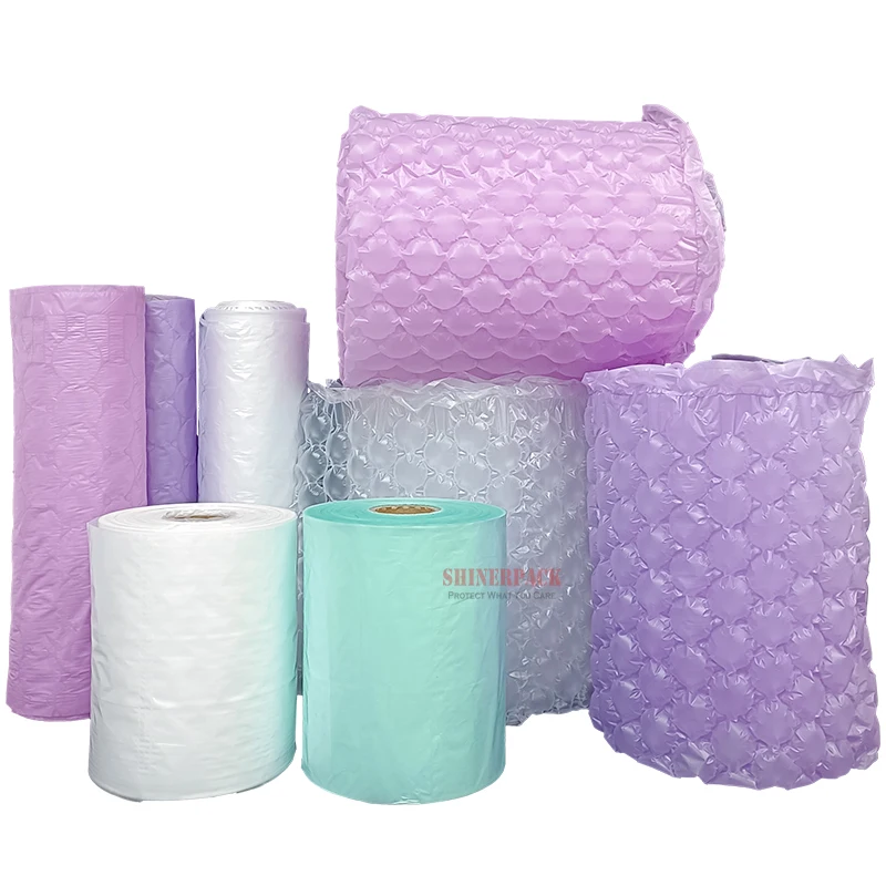 High Density Hdpe Material Packing Roll Packing Foam Roll Air Cushion Bubble Film