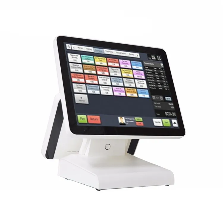 pos machine pos system all in 1 cash register win 11/android 11 12 touch screen pos terminal with barcode nfc  for hotel