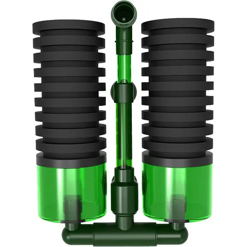 Aquarium Qian Rui double-headed biochemical sponge filter, with filter material