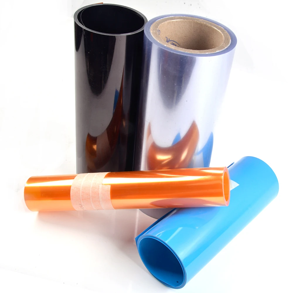 High Quality Transparent Medical Pvc Sheet Roll Film For Pharmaceutical Blister Packaging