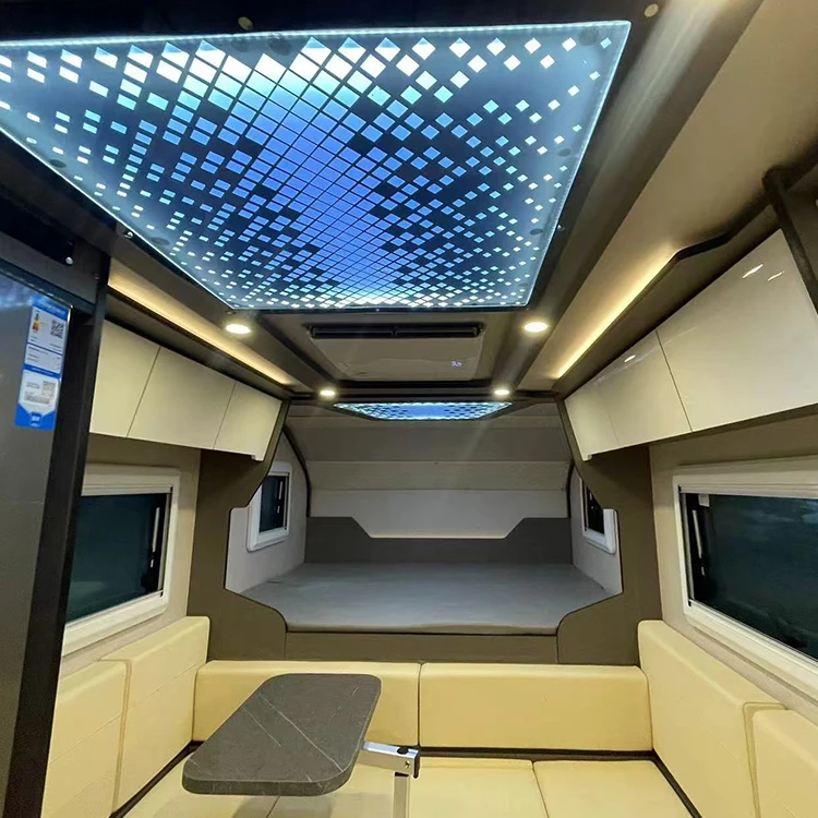 New Design Pickup Truck Camper With Shower Composite Truck Camper