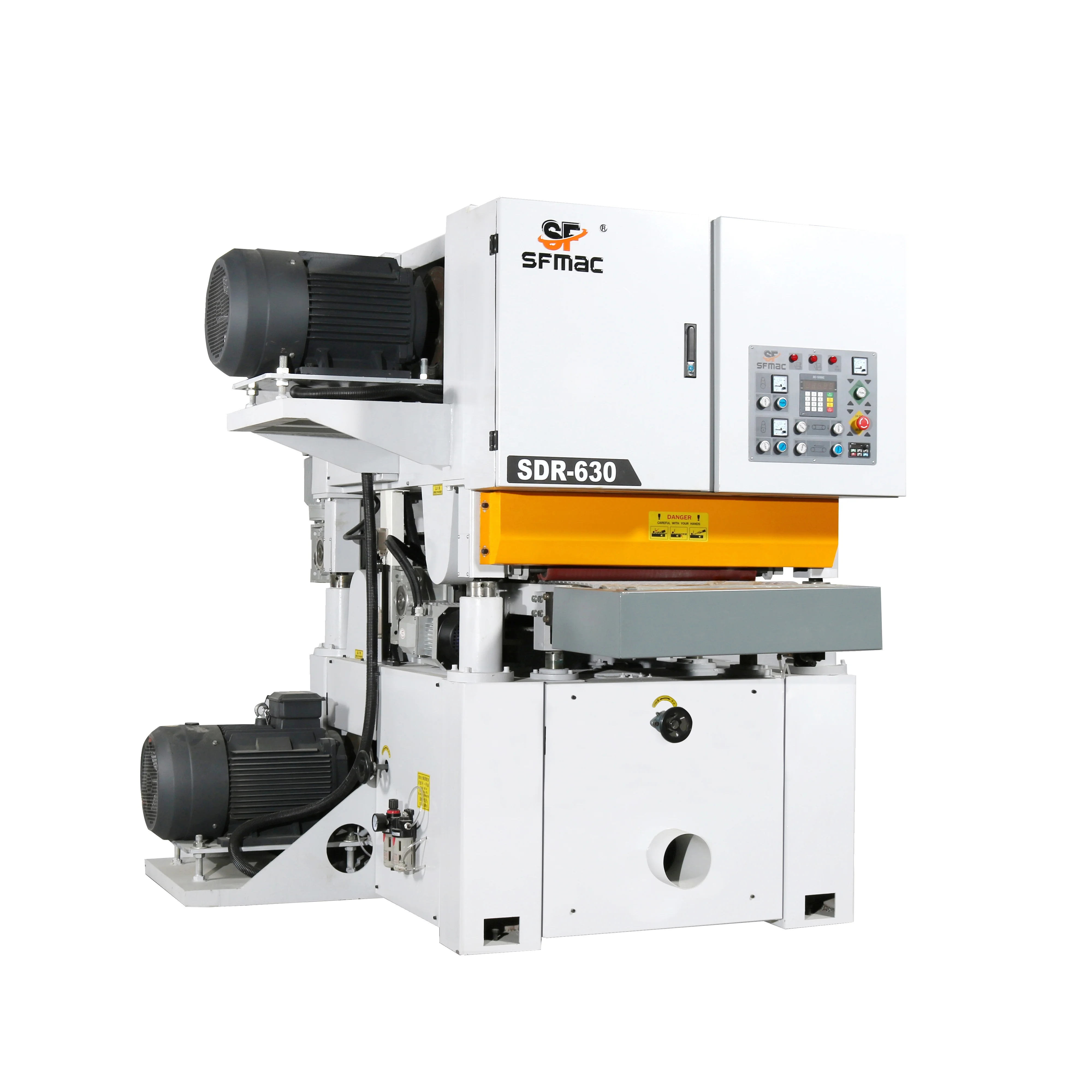 SDR/R-R/RP-630 double sided wood work sanding machine two or three or four heads custom made