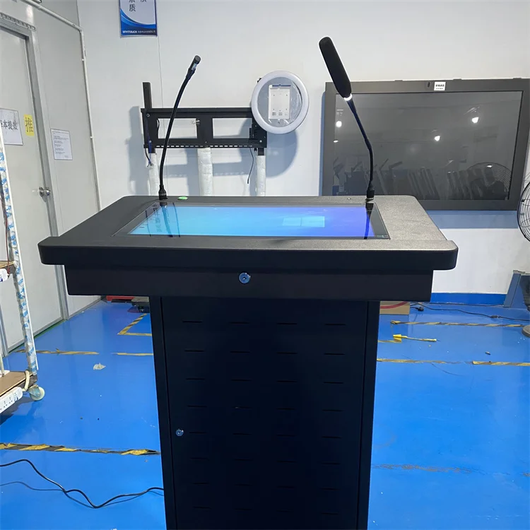 Speech Podium Digital Lectern For Speech And Conferences