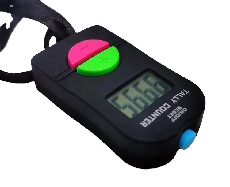 2021 newly factory wholesale electronic digital tally counter led clicker tasbih muslim for count