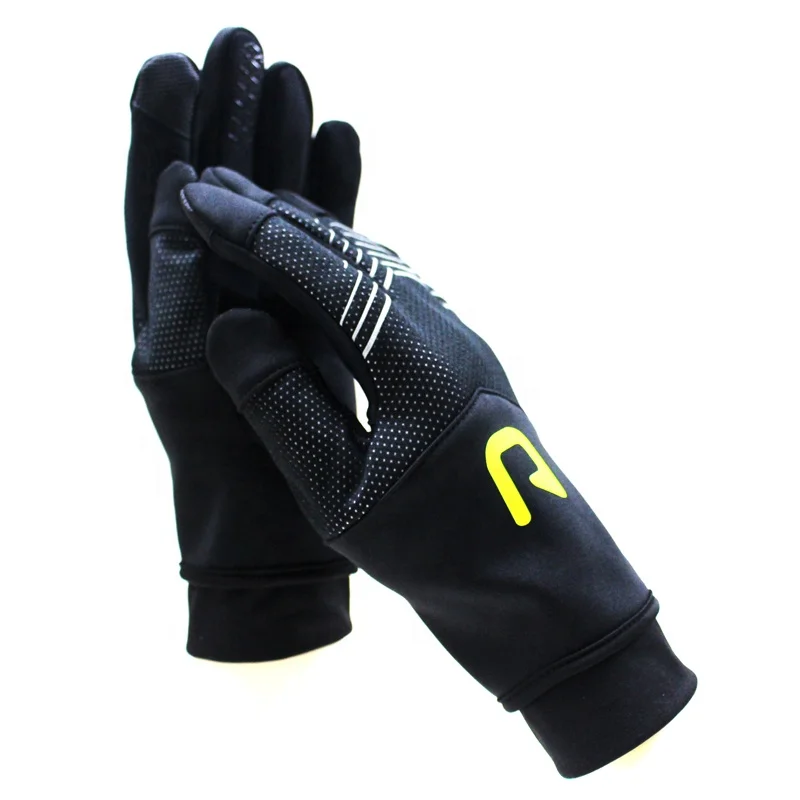 Светоотражающие эластичные спортивные гоночные перчатки для сенсорных экранов