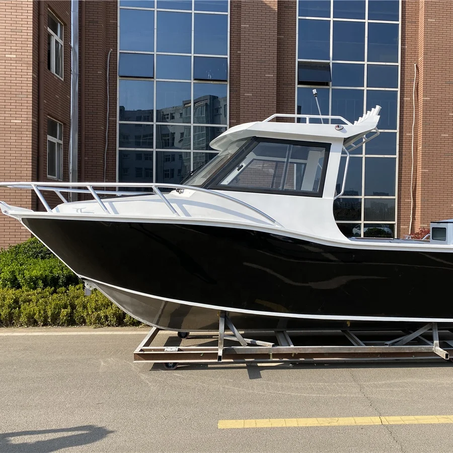 6.25m High Speed Deep V Hull Offshore Water Aluminum Boat Fishing Boats for Sale