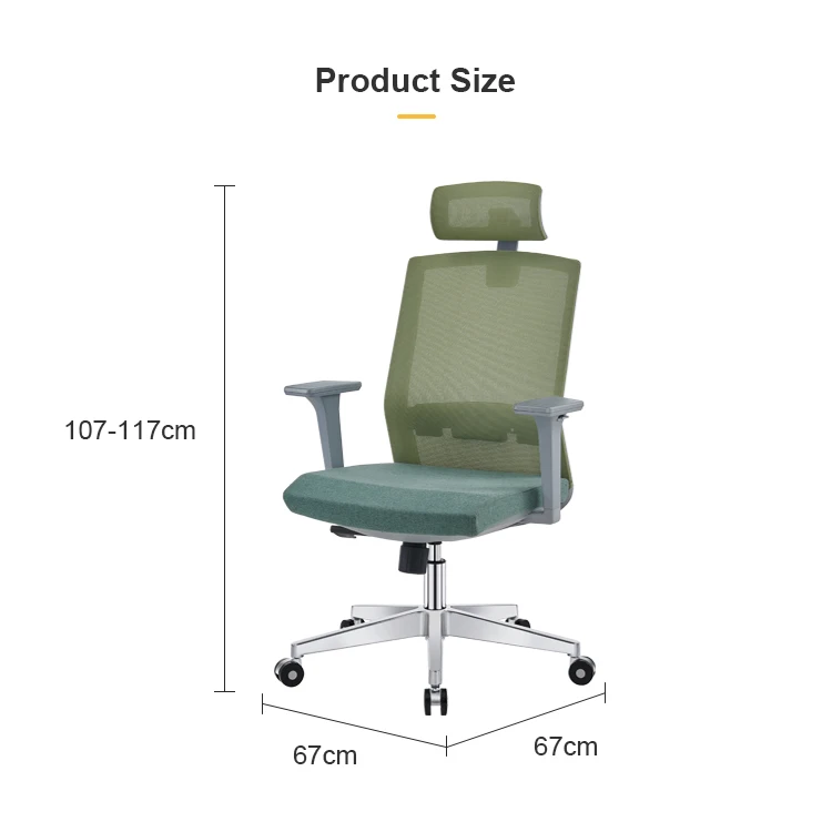2021 Most Popular 350 Aluminum Alloy High Gold Feet Luxury Executive Swivel Mesh Office Chair
