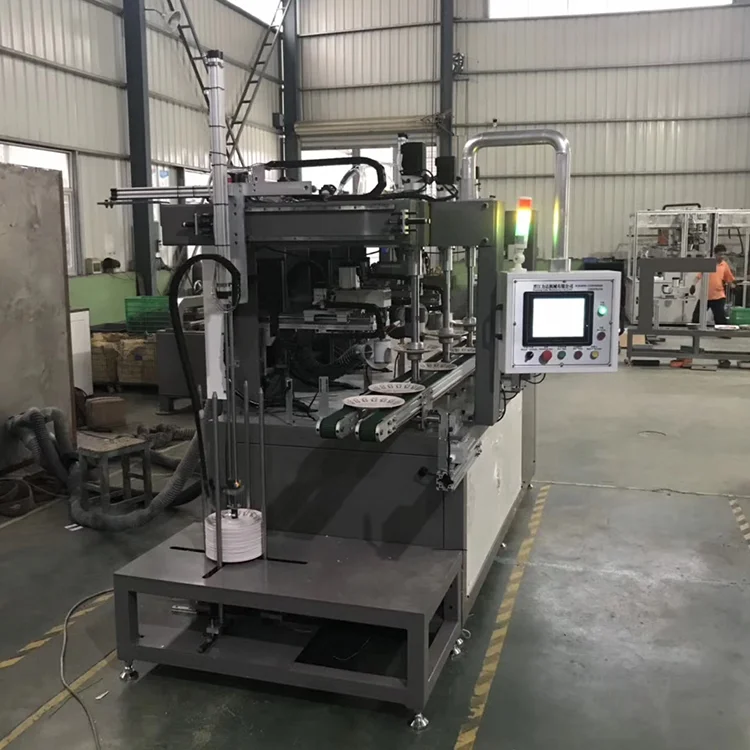 
Updated version melamine tableware polishing Edge grinding machine for dinner set 