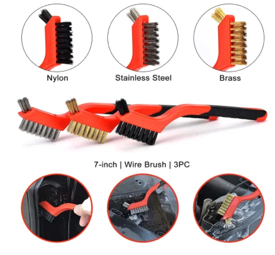 23 Pcs Auto Car Detailing Kit with Drill Brush Set Scrub Pads Sponge and Power Scrubber Brush