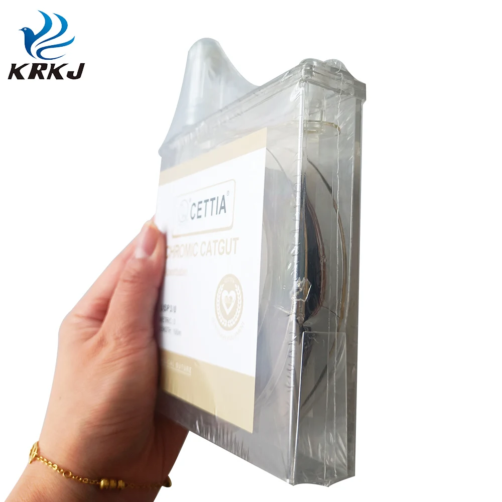 CETTIA KD415 absorbable pet chromic gut cassette surgical sutures for veterinary use