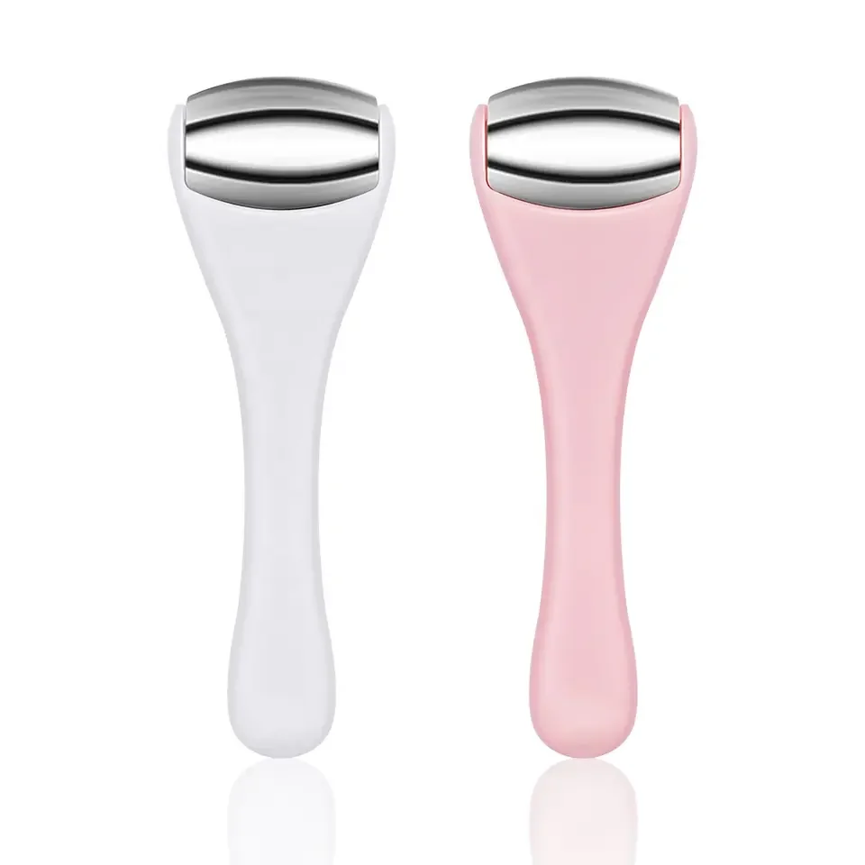 beauty skin care portable freeze cold mini neck lift anti-wrinkle stainless steel ice roller cold therapy for eye puffiness