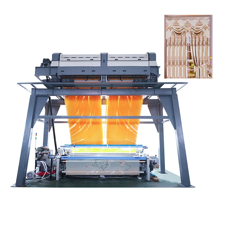 China Manufacturer Bonas Jacquard Looms Machine for Weaving Curtain Fabric