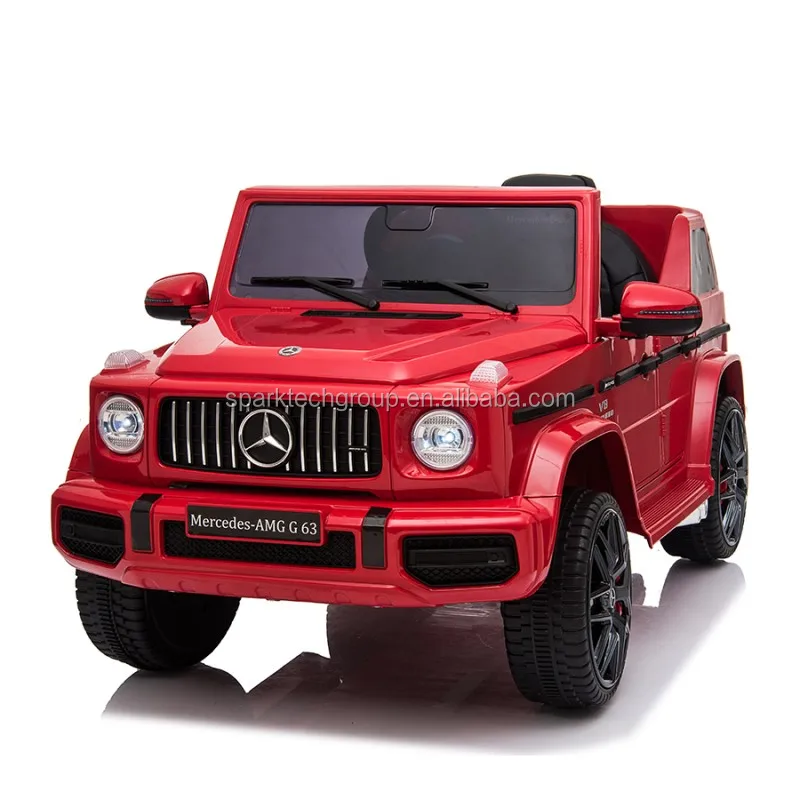 SparkFun Cheap Licensed Mercedes Benz G63 Ride on electric toy 12v mercedes electric car for kids