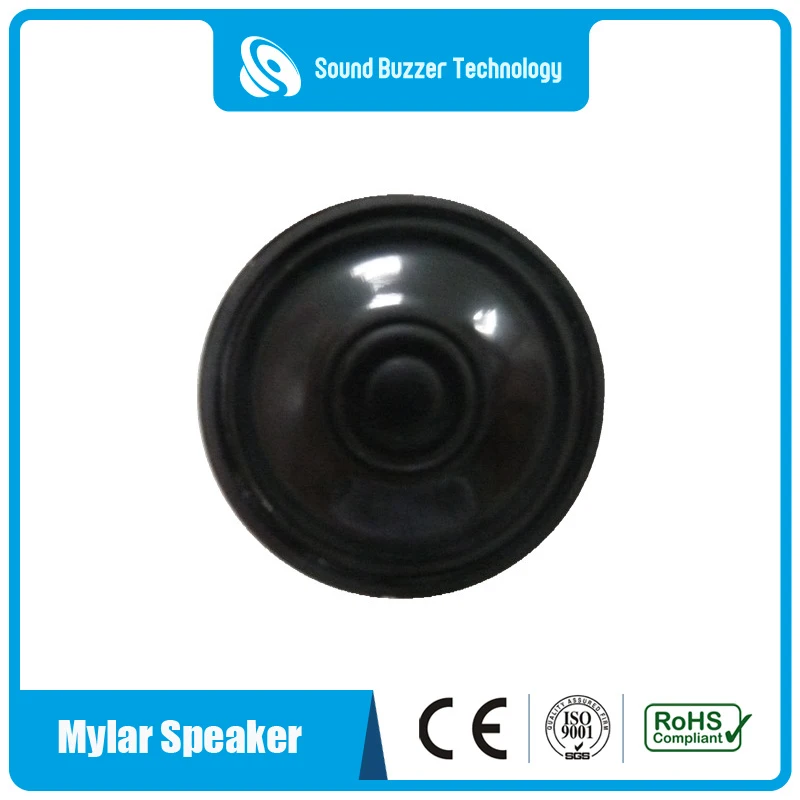 New design dynamic speaker for talking pen 36mm horn 4ohm 1w mylar cone speaker driver unit