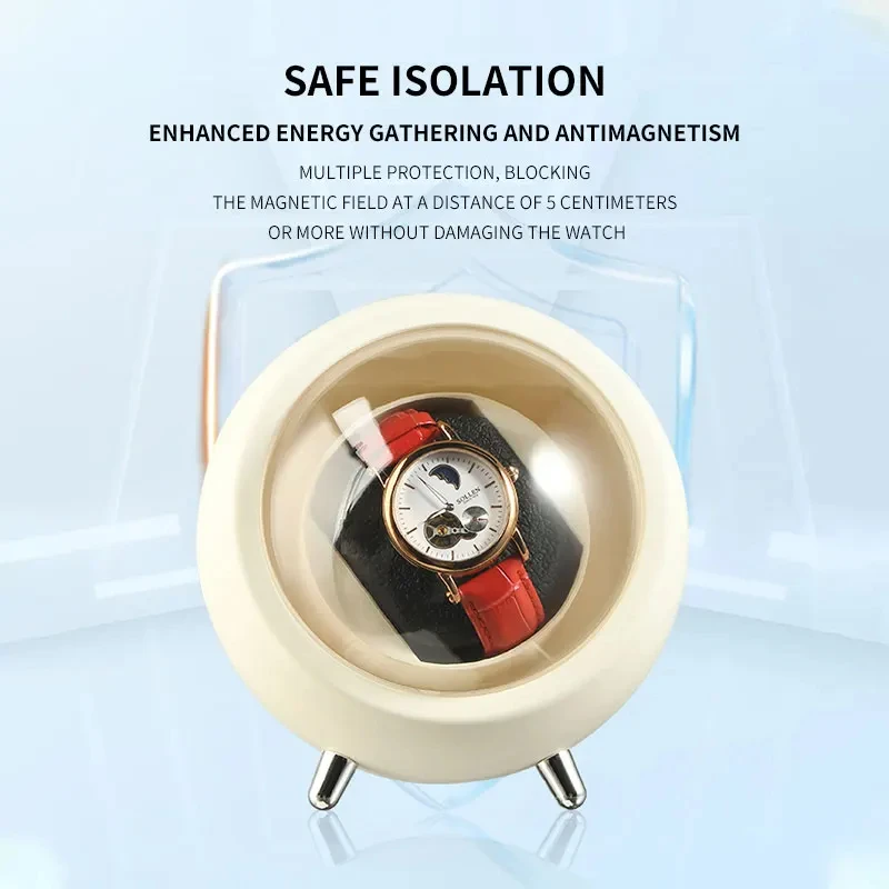 Automatic Single Watch Winder Box Automatic Cheap for Rolex Table Box USB Power Cord Battery Watch Housing Wholesale Watch Box