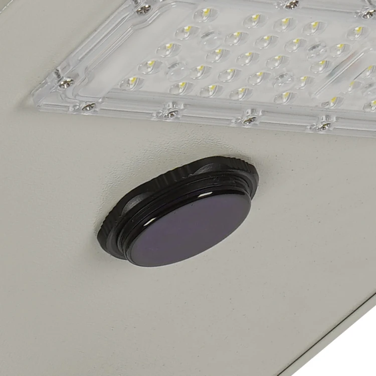 Высококачественный датчик времени алюминиевый наружный IP65 водонепроницаемый 40 Вт 60 80 100 Солнечный светодиодный уличный фонарь