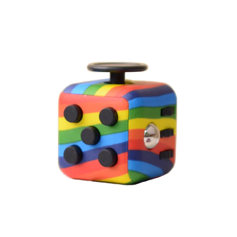 2022 Amazon Hot Sale Finger Spinner Hand Stress Relief Fidget Toys Infinity Cube