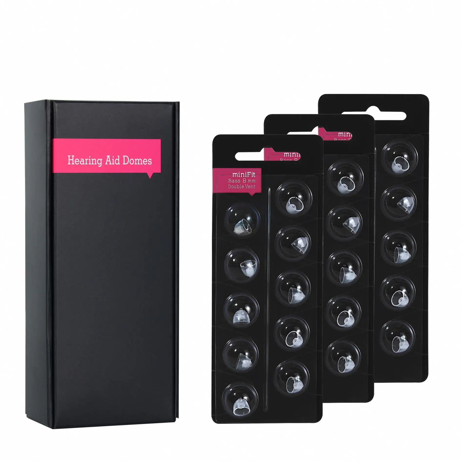 Black Hearing Aid Earphone For Siemens Hearing Aid