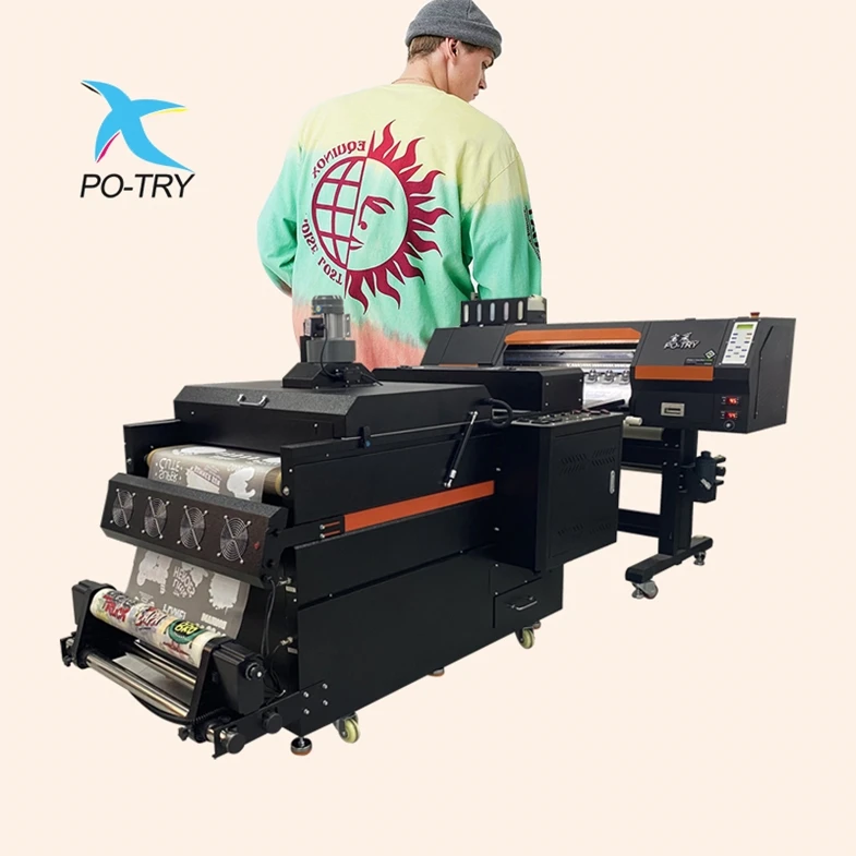 Berserk Manufacturing Plant Dtf Printer Printing Machine 60 Cm High Productivity Dtf Roll Printer Multicolor R1390 Dtf Printer