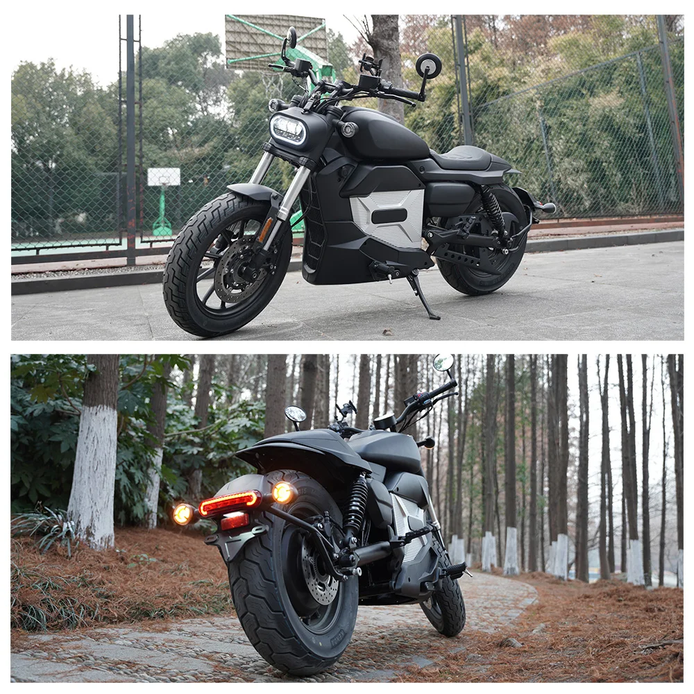 High Speed Custom Electric Racing Motorcycle Eec Coc 8000W 90Km/H Fast Electric Motorcycle for Adult