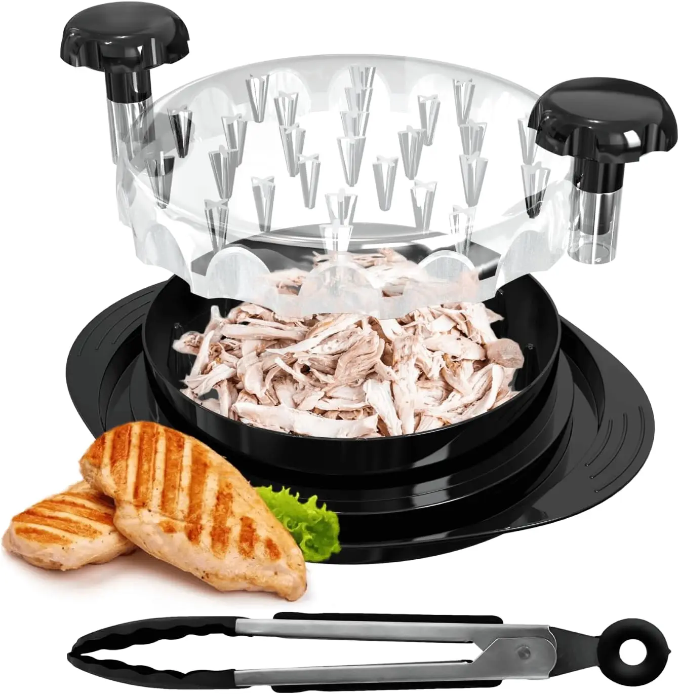 Машина для измельчения мяса BBQ лучше чем измельчитель с медвежьими когтями тушеной свинины говядины курицы многофункциональный