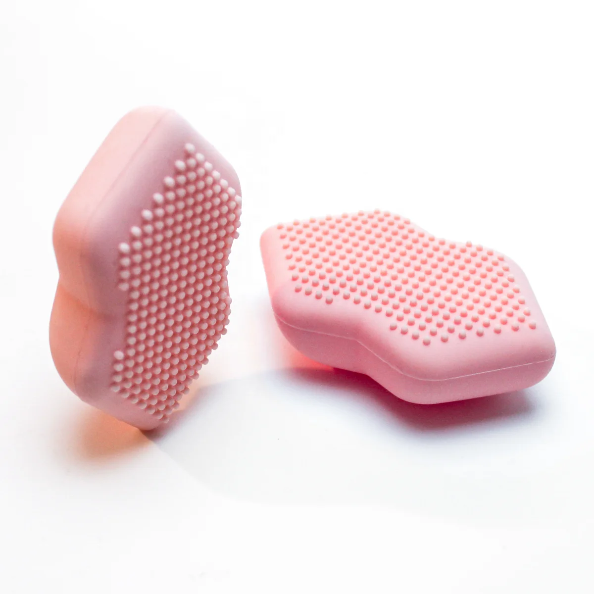 Индивидуальный милый силиконовый скраб для лица, отшелушивающая щетка для губ, скраб для отшелушивания губ, силиконовый скраб для удаления черных точек на лице, очищающее средство